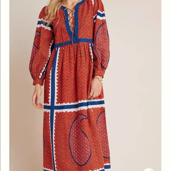 Antik Batik Gisele Embroidered Lace Maxi Dress - Picture 2 of 7